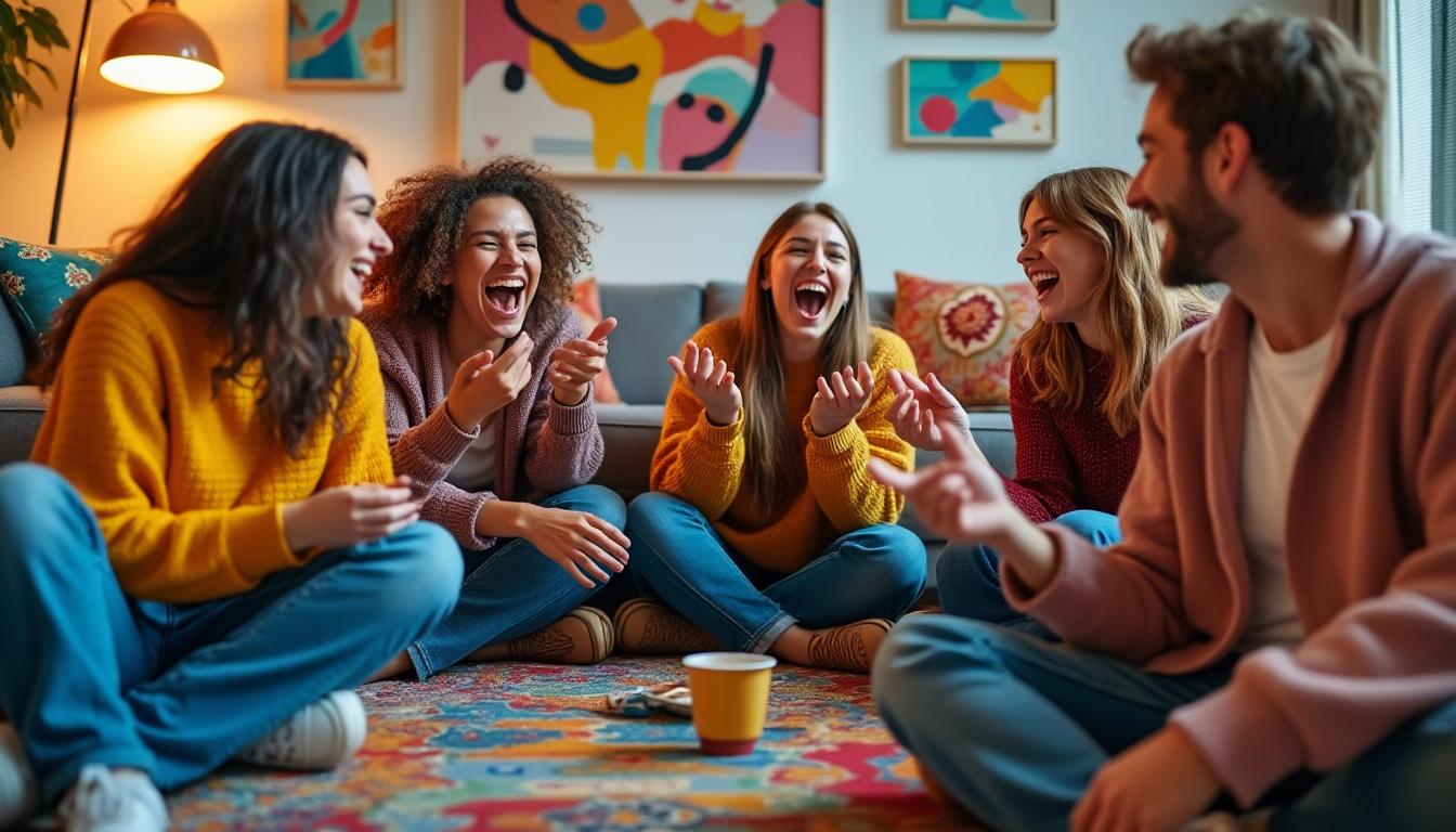 découvrez 'jeu : qui de nous deux questions gênantes', l'animation idéale pour des soirées mémorables entre amis. rires, révélations et fous rires garantis avec ce jeu incontournable qui mettra tout le monde au défi !